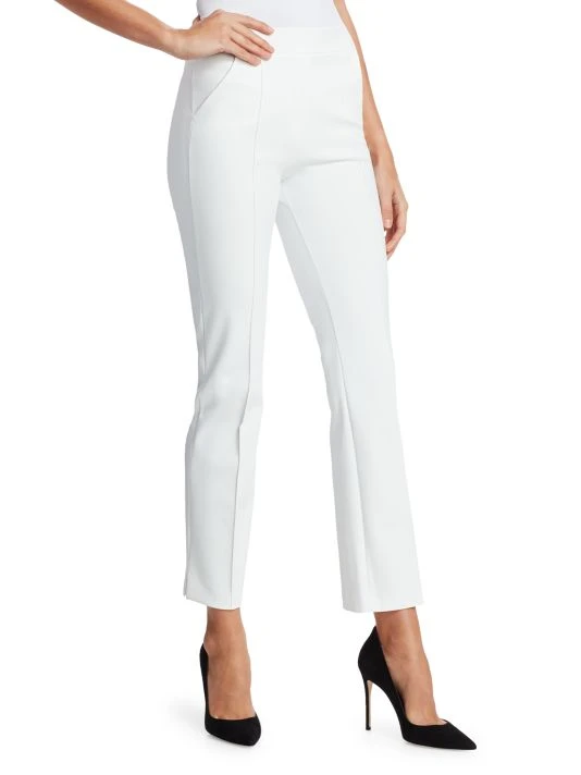 Chiara Boni La Petite Robe Nuccia Stretch Jersey Crop Pants Black 6 Chiara Boni La Petite Robe Nuccia Stretch Jersey Crop Pants Black - Image 4