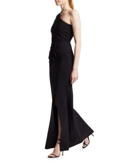 Chiara Boni La Petite Robe Contanza One-Shoulder Ruched Gown -Chiara Boni La Petite Robe Sales Shop unnamed file 1687