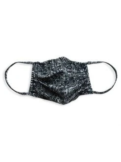 Chiara Boni La Petite Robe Tweed Print Face Mask