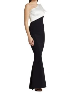 Chiara Boni La Petite Robe Septimia One-Shoulder Gown -Chiara Boni La Petite Robe Sales Shop unnamed file 183