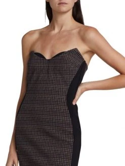 Chiara Boni La Petite Robe Merlina Strapless Layered Plaid Dress 8 Chiara Boni La Petite Robe Merlina Strapless Layered Plaid Dress -Chiara Boni La Petite Robe Sales Shop unnamed file 200