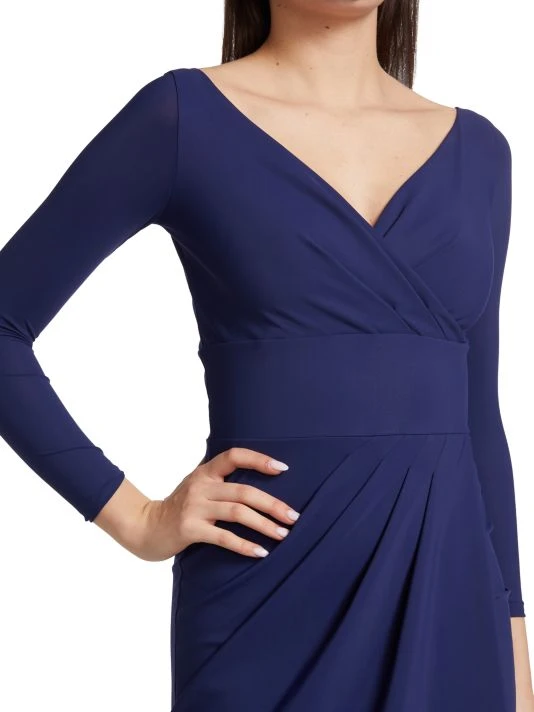 Chiara Boni La Petite Robe Body-Con Wrap Gown 8 Chiara Boni La Petite Robe Body-Con Wrap Gown - Image 6