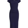 Chiara Boni La Petite Robe Sinnika Pleated Sheath Dress -Chiara Boni La Petite Robe Sales Shop unnamed file 224