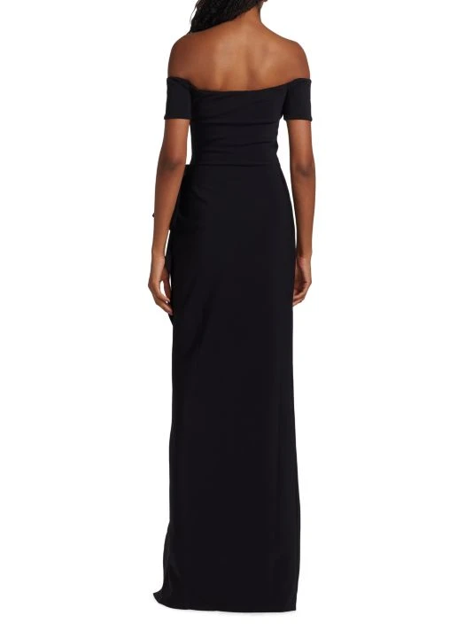 unnamed-file-260.jpg Chiara Boni La Petite Robe Mirla Draped Off-The-Shoulder Gown -Chiara Boni La Petite Robe Sales Shop unnamed file 260