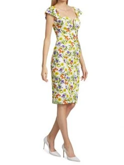 Chiara Boni La Petite Robe Milady Floral Cocktail Dress -Chiara Boni La Petite Robe Sales Shop unnamed file 274
