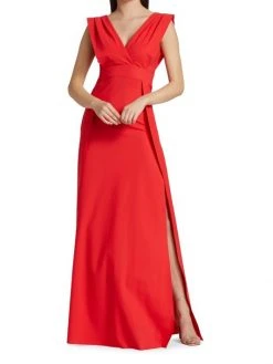 Chiara Boni La Petite Robe Shayra V-Neck Gown -Chiara Boni La Petite Robe Sales Shop unnamed file 279