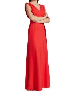 Chiara Boni La Petite Robe Shayra V-Neck Gown -Chiara Boni La Petite Robe Sales Shop unnamed file 280
