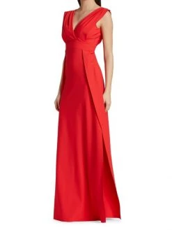 Chiara Boni La Petite Robe Shayra V-Neck Gown -Chiara Boni La Petite Robe Sales Shop unnamed file 281