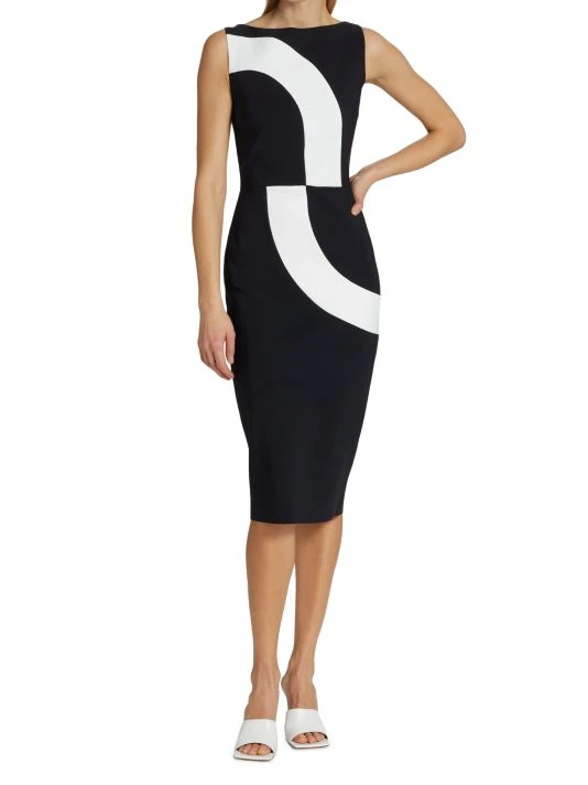 Chiara Boni La Petite Robe Monica Boatneck Cocktail Dress 4 Chiara Boni La Petite Robe Monica Boatneck Cocktail Dress - Image 2