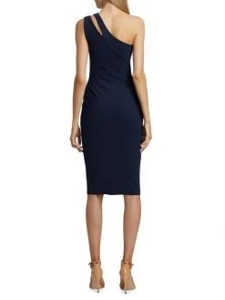 Chiara Boni La Petite Robe Asymmetric Sequin Knee-Length Dress -Chiara Boni La Petite Robe Sales Shop unnamed file 372