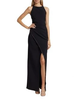 Chiara Boni La Petite Robe Liwen Embellished-Trim Gown -Chiara Boni La Petite Robe Sales Shop unnamed file 384
