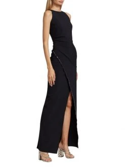 Chiara Boni La Petite Robe Liwen Embellished-Trim Gown -Chiara Boni La Petite Robe Sales Shop unnamed file 385