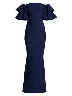 Chiara Boni La Petite Robe Parvati Off-The-Shoulder Gown Passion 9 Chiara Boni La Petite Robe Parvati Off-The-Shoulder Gown Passion -Chiara Boni La Petite Robe Sales Shop unnamed file 40