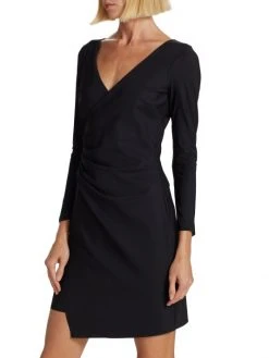 Chiara Boni La Petite Robe Asymmetric Surplice Cocktail Dress -Chiara Boni La Petite Robe Sales Shop unnamed file 403