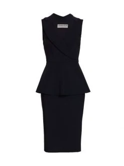 Chiara Boni La Petite Robe Dominietta Peplum Bodycon Dress