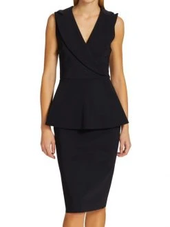 Chiara Boni La Petite Robe Dominietta Peplum Bodycon Dress -Chiara Boni La Petite Robe Sales Shop unnamed file 409
