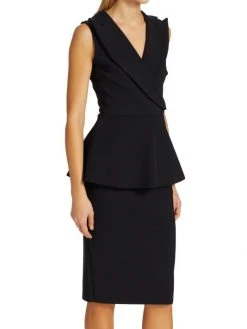 Chiara Boni La Petite Robe Dominietta Peplum Bodycon Dress -Chiara Boni La Petite Robe Sales Shop unnamed file 410