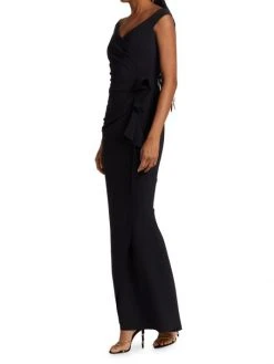 Chiara Boni La Petite Robe Silveria Ruffle Peplum Maxi Gown -Chiara Boni La Petite Robe Sales Shop unnamed file 417