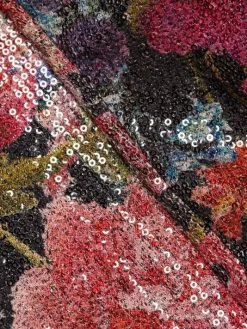 Chiara Boni La Petite Robe Cesarima Floral Sequined Cocktail Dress -Chiara Boni La Petite Robe Sales Shop unnamed file 454