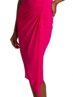 Chiara Boni La Petite Robe Draped Asymmetric Minidress -Chiara Boni La Petite Robe Sales Shop unnamed file 474