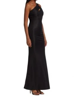 Chiara Boni La Petite Robe Atlas Shimmering One-Shoulder Gown -Chiara Boni La Petite Robe Sales Shop unnamed file 512