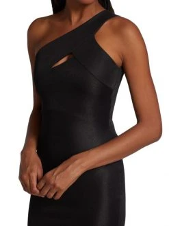 Chiara Boni La Petite Robe Atlas Shimmering One-Shoulder Gown -Chiara Boni La Petite Robe Sales Shop unnamed file 514