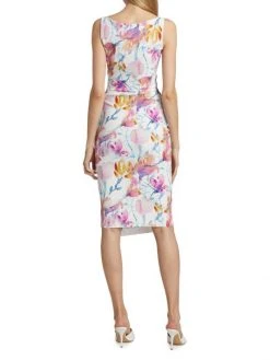 Chiara Boni La Petite Robe Floral Knotted Waist Dress 6 Chiara Boni La Petite Robe Floral Knotted Waist Dress -Chiara Boni La Petite Robe Sales Shop unnamed file 527