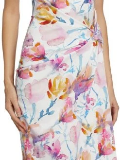 Chiara Boni La Petite Robe Floral Knotted Waist Dress 7 Chiara Boni La Petite Robe Floral Knotted Waist Dress -Chiara Boni La Petite Robe Sales Shop unnamed file 528