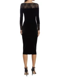 Chiara Boni La Petite Robe Nadette Velvet & Lace Bodyon Dress 6 Chiara Boni La Petite Robe Nadette Velvet & Lace Bodyon Dress -Chiara Boni La Petite Robe Sales Shop unnamed file 534