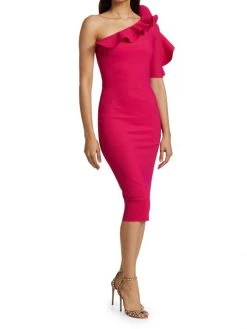 Chiara Boni La Petite Robe Aleece One-Shoulder Ruffle Sheath 5 Chiara Boni La Petite Robe Aleece One-Shoulder Ruffle Sheath -Chiara Boni La Petite Robe Sales Shop unnamed file 540
