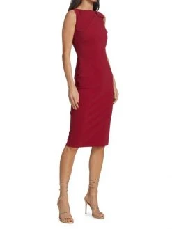 Chiara Boni La Petite Robe Gathered Midi Sheath Dress 12 Chiara Boni La Petite Robe Gathered Midi Sheath Dress -Chiara Boni La Petite Robe Sales Shop unnamed file 554