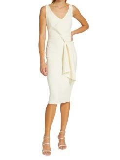 Chiara Boni La Petite Robe Yoko Draped Midi Dress 4 Chiara Boni La Petite Robe Yoko Draped Midi Dress -Chiara Boni La Petite Robe Sales Shop unnamed file 567