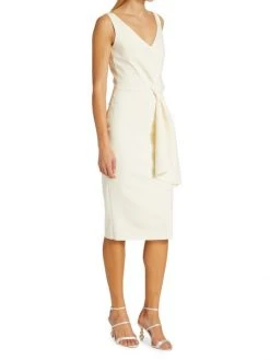 Chiara Boni La Petite Robe Yoko Draped Midi Dress 5 Chiara Boni La Petite Robe Yoko Draped Midi Dress -Chiara Boni La Petite Robe Sales Shop unnamed file 568