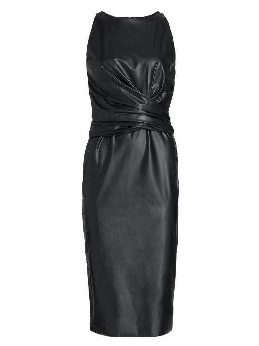 Chiara Boni La Petite Robe Camelissma Gathered Bodycon Dress 3 Chiara Boni La Petite Robe Camelissma Gathered Bodycon Dress