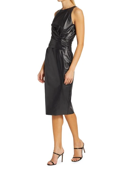 Chiara Boni La Petite Robe Camelissma Gathered Bodycon Dress 6 Chiara Boni La Petite Robe Camelissma Gathered Bodycon Dress - Image 4