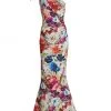 Chiara Boni La Petite Robe Painterly Floral One-Shoulder Gown 1 Chiara Boni La Petite Robe Painterly Floral One-Shoulder Gown -Chiara Boni La Petite Robe Sales Shop unnamed file 611