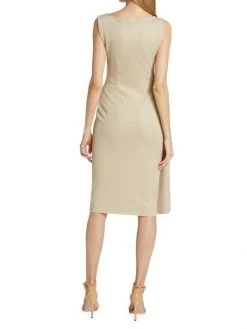 Chiara Boni La Petite Robe Aliki Draped Sheath Dress 6 Chiara Boni La Petite Robe Aliki Draped Sheath Dress -Chiara Boni La Petite Robe Sales Shop unnamed file 622