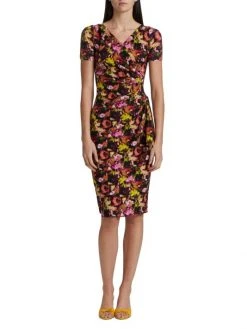 Chiara Boni La Petite Robe Charisse Floral Cocktail Dress -Chiara Boni La Petite Robe Sales Shop unnamed file 641
