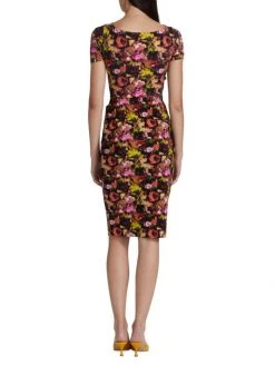 Chiara Boni La Petite Robe Charisse Floral Cocktail Dress -Chiara Boni La Petite Robe Sales Shop unnamed file 643