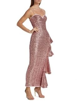 Chiara Boni La Petite Robe Gussie Paillette Ruffle Gown -Chiara Boni La Petite Robe Sales Shop unnamed file 649