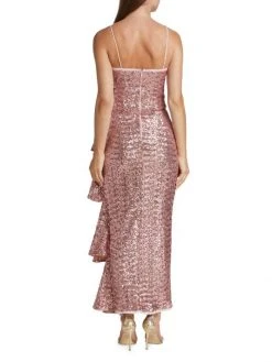 Chiara Boni La Petite Robe Gussie Paillette Ruffle Gown -Chiara Boni La Petite Robe Sales Shop unnamed file 650