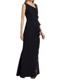 Chiara Boni La Petite Robe Cibeless Embellished Asymmetric-Neckline Gown<br> 12 Chiara Boni La Petite Robe Cibeless Embellished Asymmetric-Neckline Gown<br> -Chiara Boni La Petite Robe Sales Shop unnamed file 699