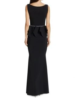 Chiara Boni La Petite Robe Eden Peplum Gown -Chiara Boni La Petite Robe Sales Shop unnamed file 707