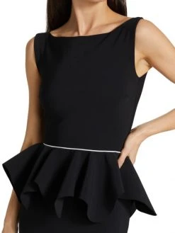 Chiara Boni La Petite Robe Eden Peplum Gown -Chiara Boni La Petite Robe Sales Shop unnamed file 708