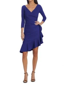 Chiara Boni La Petite Robe Limosellette Ruffle Asymmetric Dress -Chiara Boni La Petite Robe Sales Shop unnamed file 711