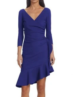 Chiara Boni La Petite Robe Limosellette Ruffle Asymmetric Dress -Chiara Boni La Petite Robe Sales Shop unnamed file 712