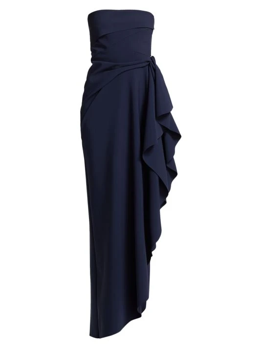 Chiara Boni La Petite Robe Nyaveth Long Column Dress White 12 Chiara Boni La Petite Robe Nyaveth Long Column Dress White - Image 10