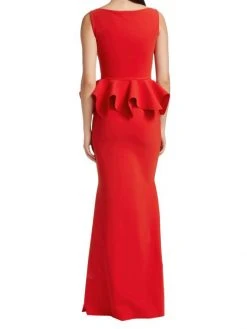 Chiara Boni La Petite Robe Eden Ruffle Waist Gown -Chiara Boni La Petite Robe Sales Shop unnamed file 735