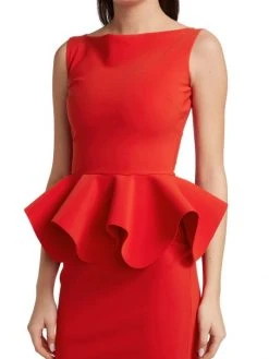 Chiara Boni La Petite Robe Eden Ruffle Waist Gown -Chiara Boni La Petite Robe Sales Shop unnamed file 736