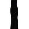 Chiara Boni La Petite Robe Velvet V-Neck Gown -Chiara Boni La Petite Robe Sales Shop unnamed file 802